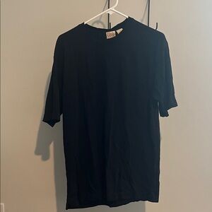 Classic Oversized Black Men's T-Shirt